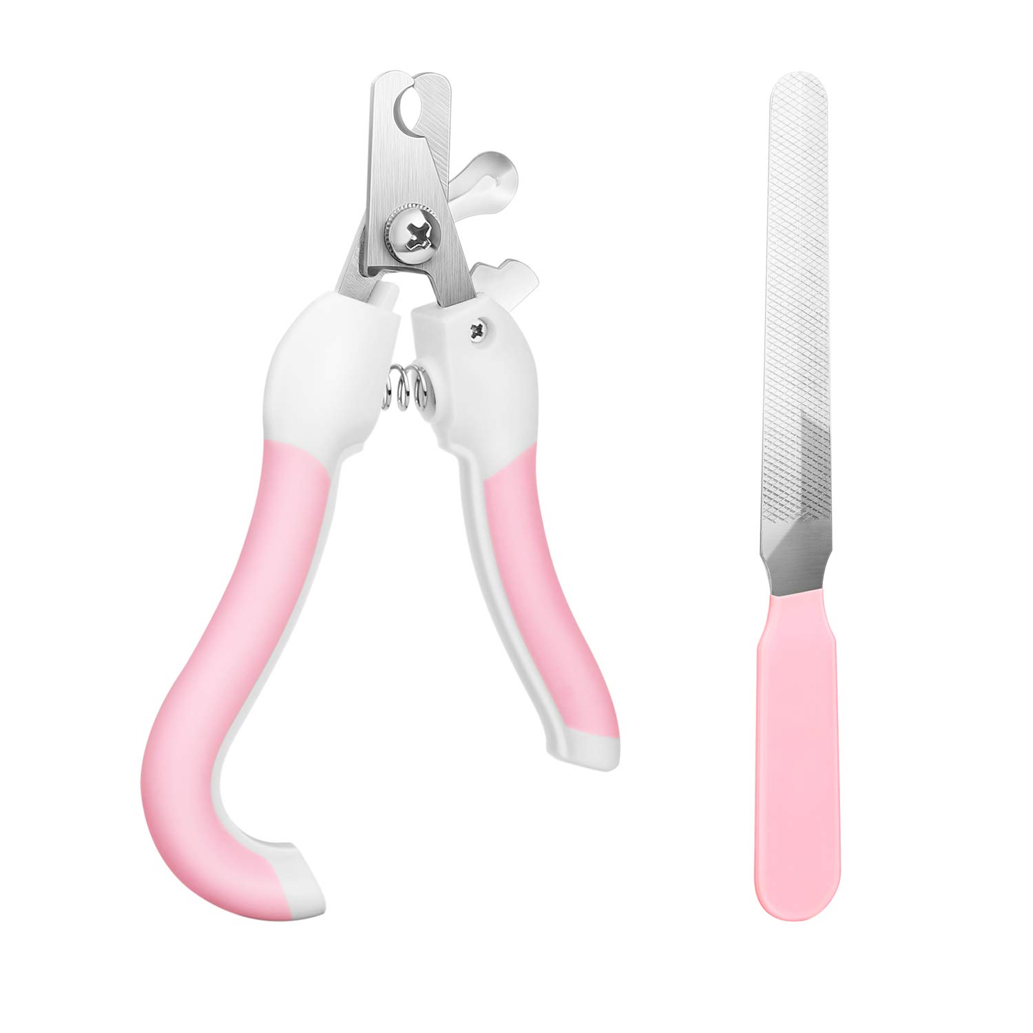 YTZJ Direct Cat/Dog Nail Clippers, Professional Stainless Steel Pet Claws Scissor and Trimmer for Small and Medium Pets Grooming at Home, One Nail File Included