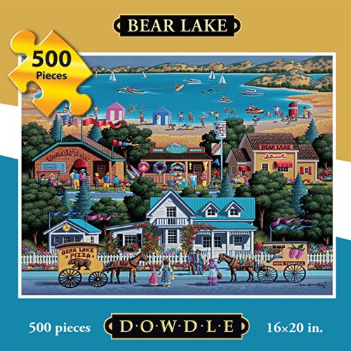 Dowdle Folk Art Bear Lake Puzzle