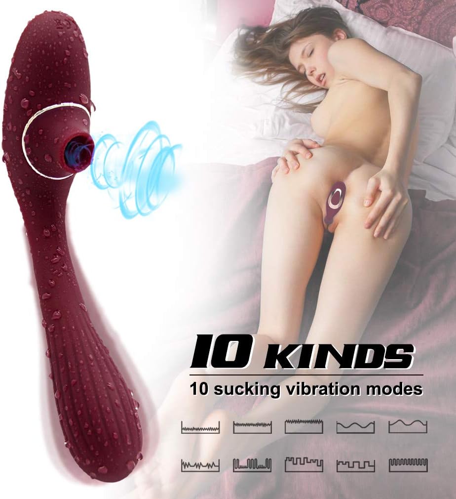 Clitorial stimulating with 10 Suction Modes +10 Vibration Pattern stimulating Toy for Female,can USB Rechargeable Waterproof G Spots masseger for Women Suction 100% Secret Packing