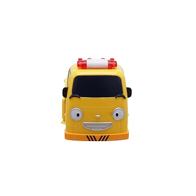 Tayo The Little Bus Pat Action Figure - Pull Back Toy Car From Popular Korean Cartoon