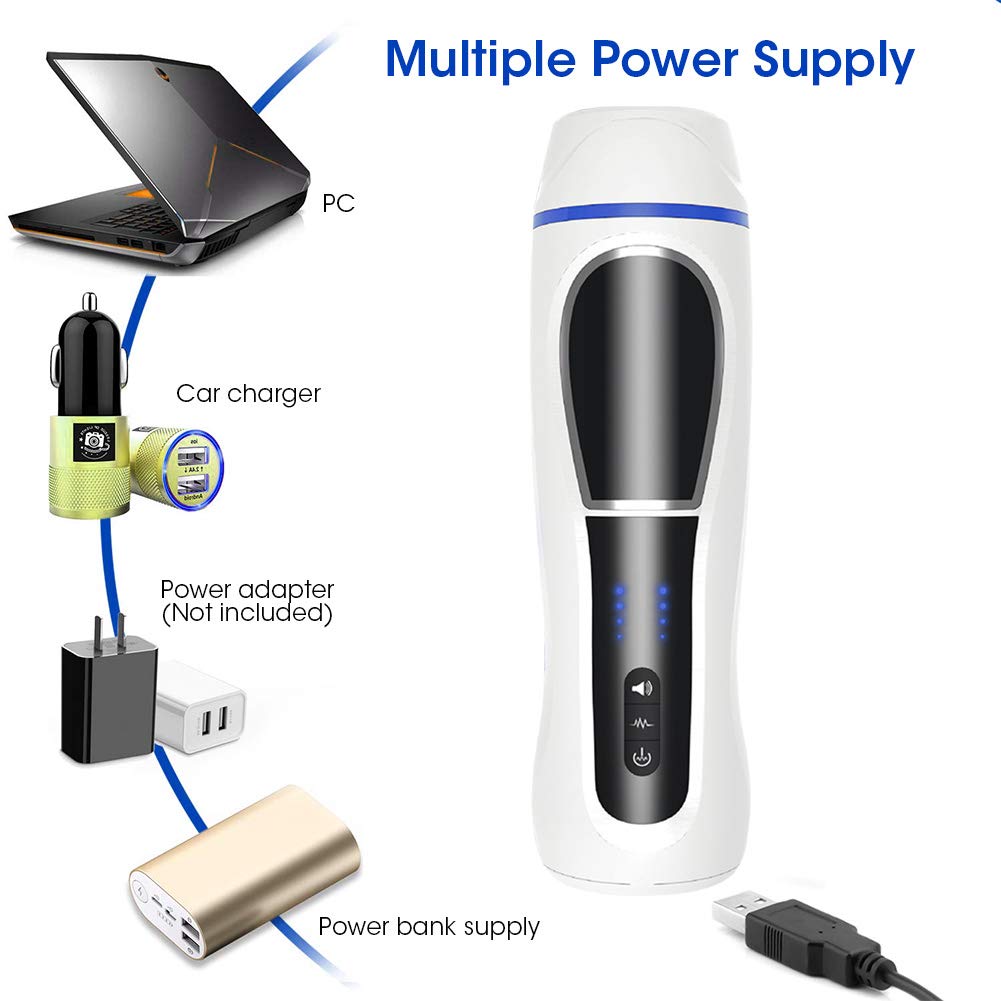 Aorgasms 6-in-1 Automatische Teleskopfunktion Silikonmassagegerät mit 7 Vibrationsmodus hat eine Impulsfunktion