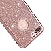 iPhone 8 Plus Case, iPhone 7 Plus Case, Anuck Heavy Duty iPhone 7 Plus Shockproof Protective Case [Sparkly Glitter Texture] Hybrid Armor Defender Cover Case for iPhone 7 Plus / 8 Plus 5.5