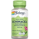 SOLARAY Echinacea Angustifolia & Purpurea Root, Veg Cap (Btl-Plastic) 460mg | 100ct