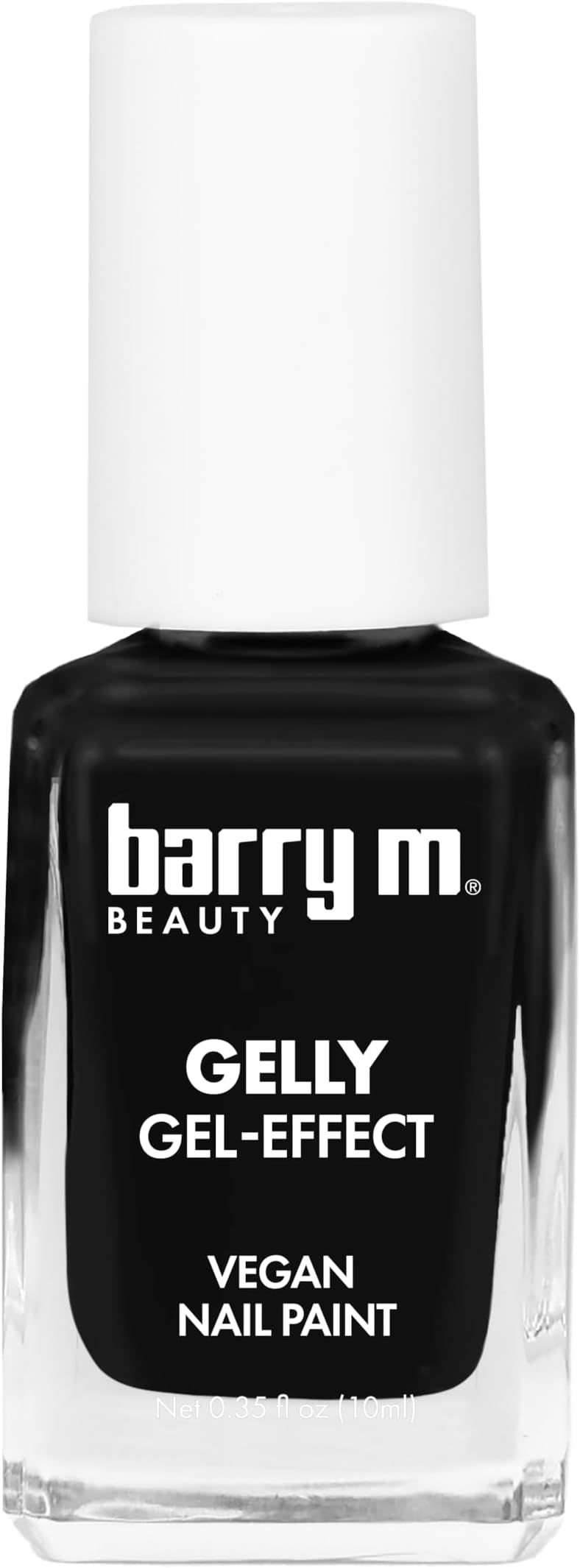 Barry M Gelly Nail Paint Black Forest Gel Effect GNP47 Hi Shine