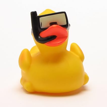 scuba rubber duck