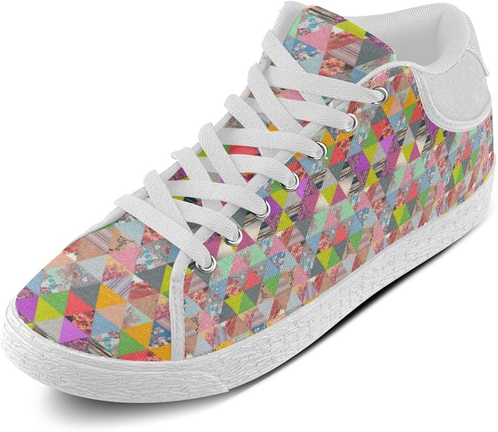 floral canvas sneakers