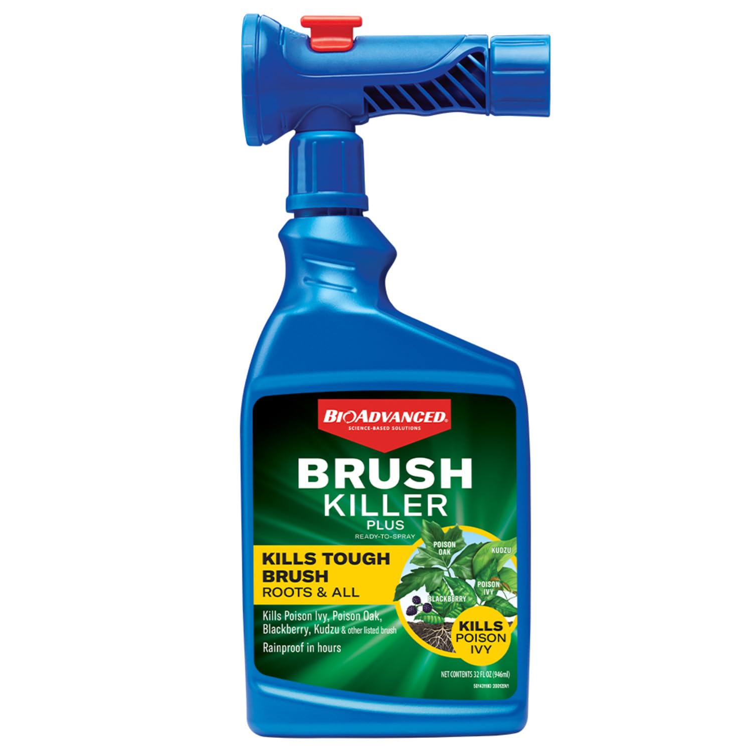 BioAdvanced Brush Killer Plus, Ready-to-Spray Weed Killer, 32 oz ...