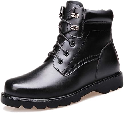 botines negros para hombre