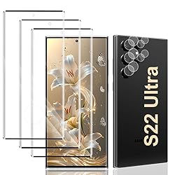 Galaxy S22 Ultra Screen Protector, 3 Pack S22 Ultra