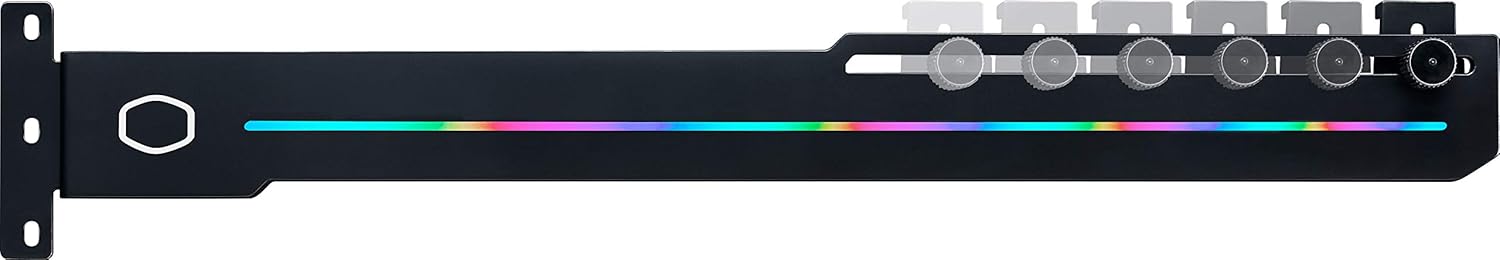 Cooler Master ELV8 GPU Brace with ARGB Strip Lighting - Universal Graphics Card Holder and Brace, Graphics Card Brace, ELV8 ARGB - Image 5