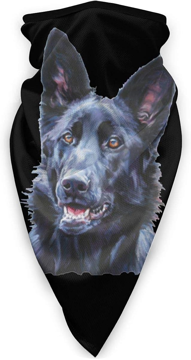 German Shepherd Fine Art Outdoor Face Mouth Mask Balaclava Mask