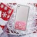 Atump Sony Xperia XA Ultra/Xperia C6 Case with HD Screen Protector, [Love Heart Series] Luxury Girls Liquid Glitter Bling Soft TPU Sparkly Shockproof Protective Cover Shell for Xperia C6 Pink
