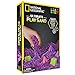 NATIONAL GEOGRAPHIC Play Sand - 2 LBS of Sand with Castle Molds and Tray (Purple) - A Kinetic Sensory Activity