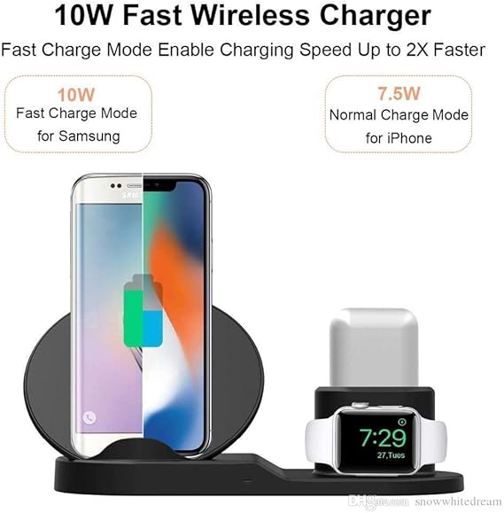 android smartwatch wireless charging