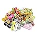Approx 3/8''-1-1/4'' Wide (10-35mm) x 12yards Random Lace Ribbon Various Embellishment Lace Trim Sewing Decoration Accessories (Mixed Colors 1)