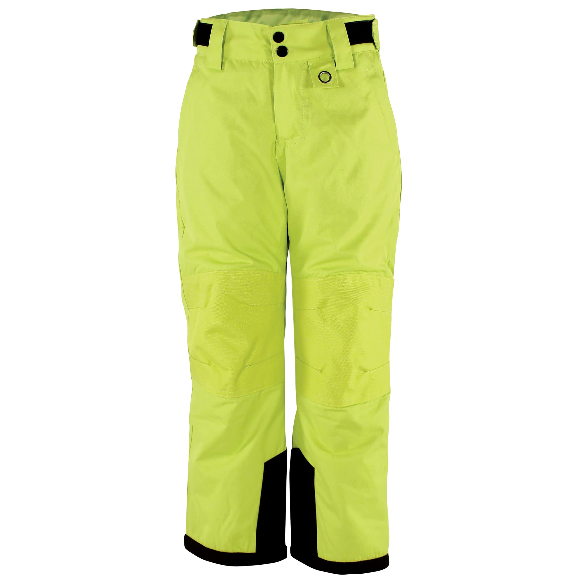 Hudson Baby Toddler and Kids Snow Pants, Lime, 5 Toddler
