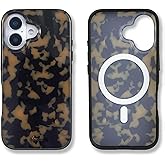 Sonix Case for iPhone 17 | Compatible with MagSafe | 10ft Drop Tested | Tortoiseshell | Brown Tort