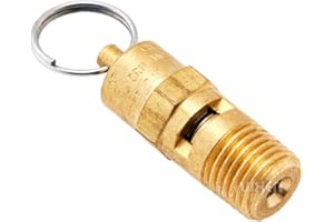 Vixen Horns 250 PSI Safety Valve 1/4" NPT for Train/Air Horn Tanks VXA7250