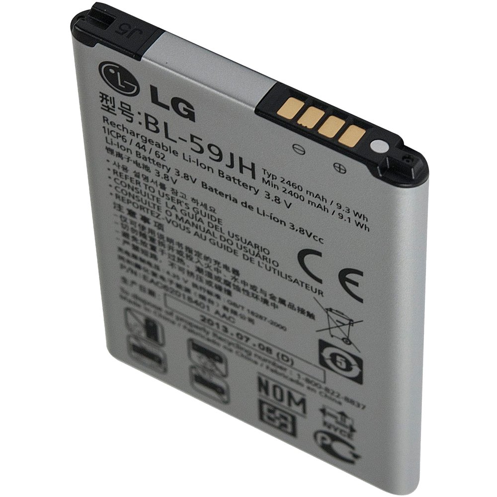 original Li-Ion Battery LG BL - 59JH for Optimus L7 II P710 / 2460 mAh 3.8  V / bulk Packaging-Eac62018401: Amazon.co.uk: Electronics