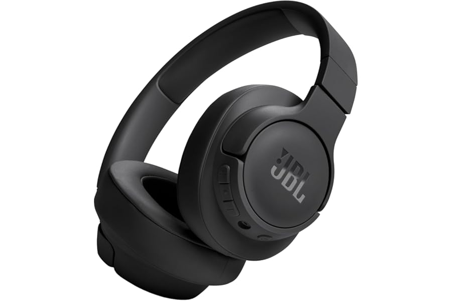 JBL Tune 720BT - Wireless Over-Ear Headphones with JBL Pure Bass Sound, Bluetooth 5.3, Up to 76H Battery Life and Speed Charg