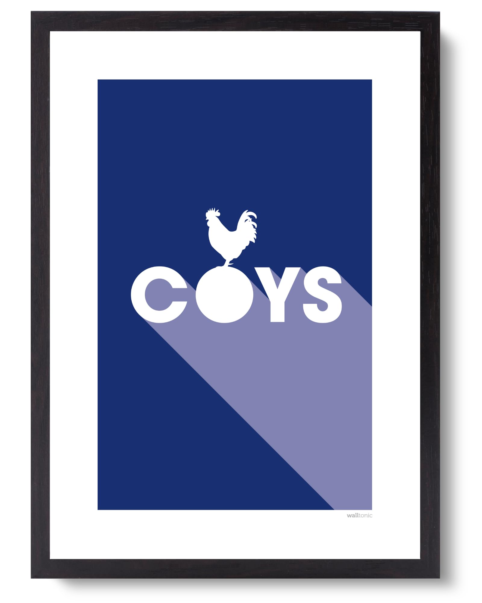 walltonic - Tottenham Hotspur FC Football Club 'Spurs' Wall Art Print Poster Gift - Unframed - Size A3