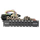 Seismic Audio Rack Mount 16 Channel TRS Combo