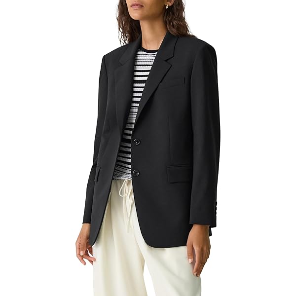 Theory Women's Staple Blazer, Black at Amazon Women's