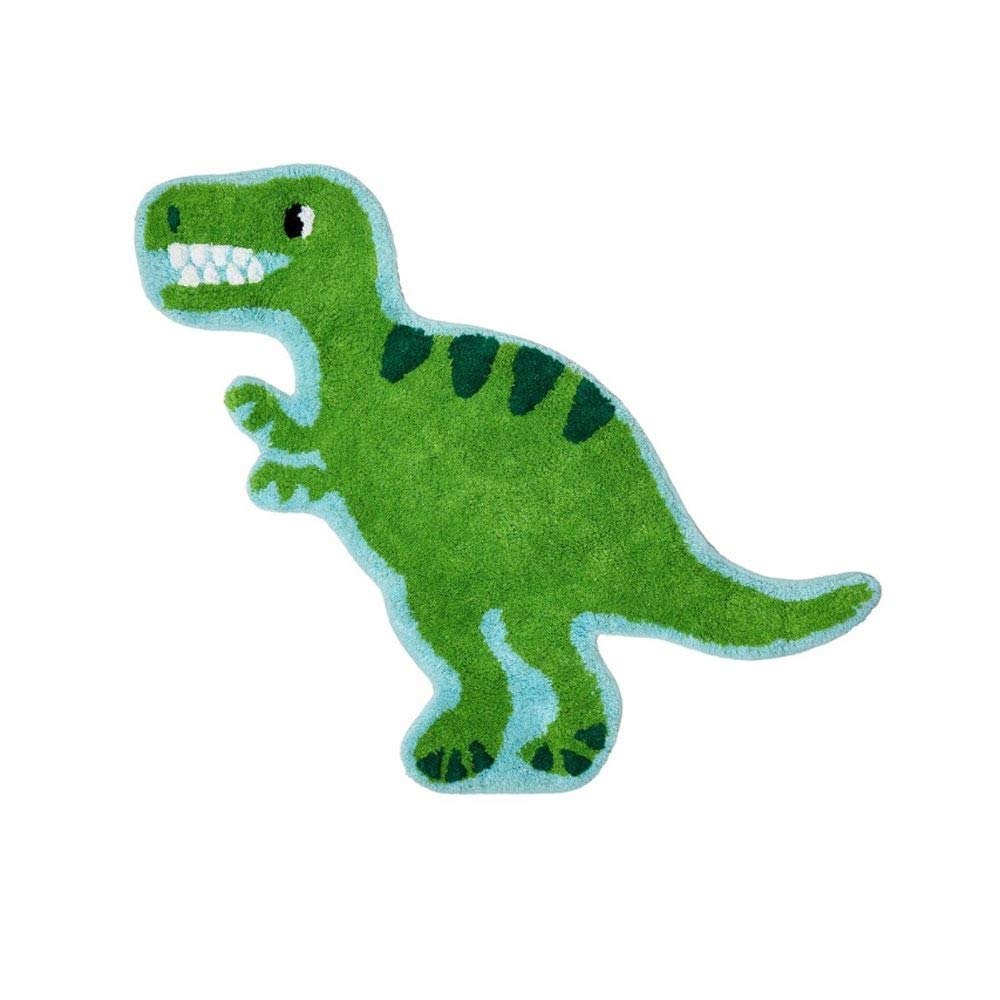Sass & Belle Roarsome Dinosaur T-Rex Green Rug