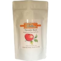 Millie's Vegetable Sipping Broth, Tomato Basil, 9 Count