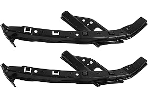 Acouto 2pcs Headlight Bumper Bracket 71190 TR0 A00, 71140 A00 Front Inner Bracket for Sedan 2012-2015