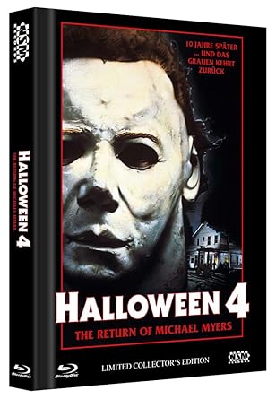 HALLOWEEN 4 (DVD+Blu-Ray+CD) Uncut -auf 1000 Stück limitiertes Mediabook