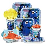 Finding Dory Standard Birthday Party Tableware Kit (Serves 8)
