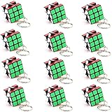 Lebbeen Party supplies keychain cube Mini Cubes Party Favors Cube Puzzle (12 Pack)