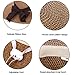 APOLLO Women Wide Brim Straw Hat Summer Beach Hats for Women UPF50+, Brown