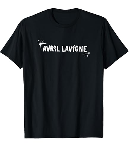 Amazon.com: Avril Lavigne Official Let Go T-Shirt - Black, Unisex
