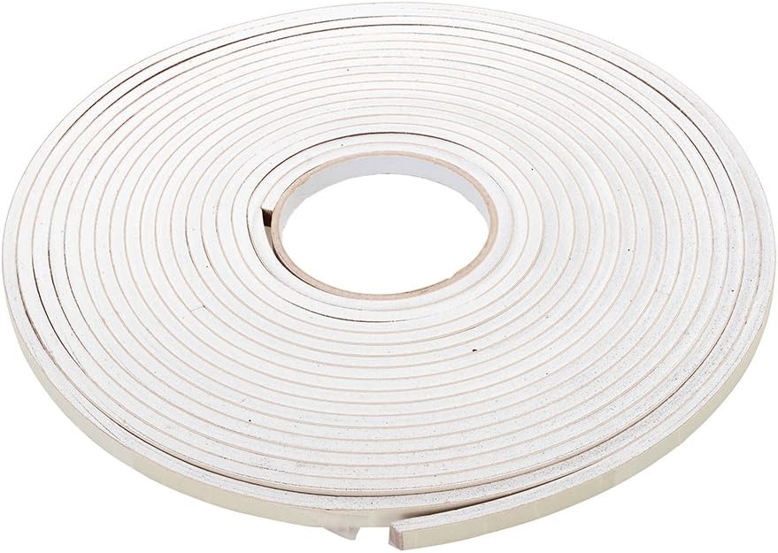 Fixman 792439 Self-Adhesive EVA Foam Gap Seal 3 - 8 mm / 10.5m White, 3 millimeters