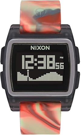 Nixon Reloj Hombre de Digital con Correa en Silicona A1104 ...