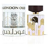 Ard al Zaafaran London Oud Eau De Parfum Spray 100ml (3.4 oz) Long Lasting Arabian Perfumes For Women, Signature Ladies Perfume with Vanilla, Iris, Cinnamon & Oud Notes - Exotic & Refined Fragrance