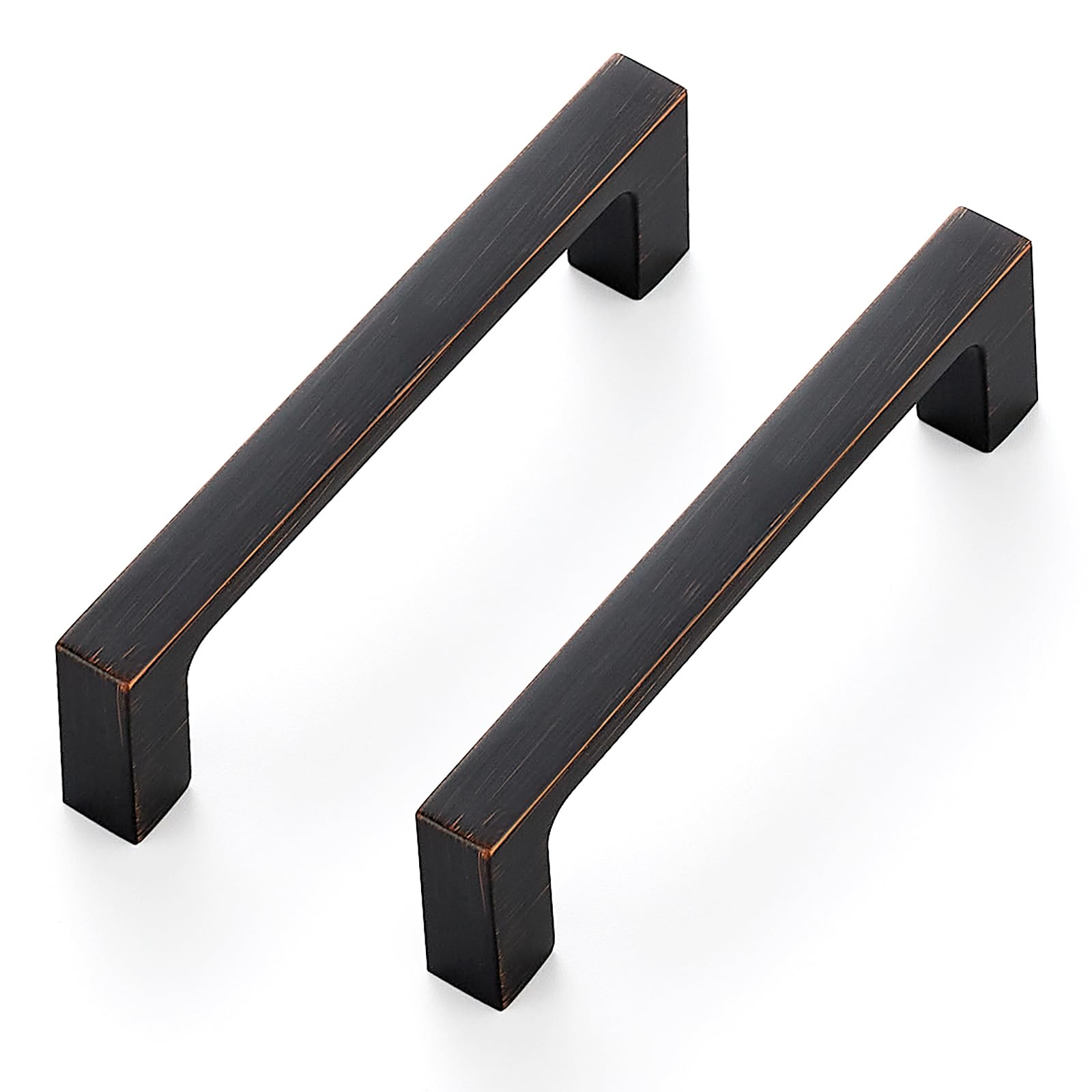 Photo 1 of Ravinte 25 Pack Solid 3-1/2 Inch Kitchen Square Cabinet Handles Oil-Rubbed Bronze Drawer Pulls Kitchen Cabinet Hardware Handles
