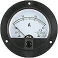 Baomain Ammeter 65C5 Ampere Panel Meter Analog Ammeter Built-In Shunt DC 0-30 A Class 2.5 CE Listed