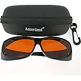 Laserlands 355nm 405nm 450nm 532nm 1064nm OD6 UV Blue Green Q-switch Protective Goggles Safety Glasses CE T3G-4