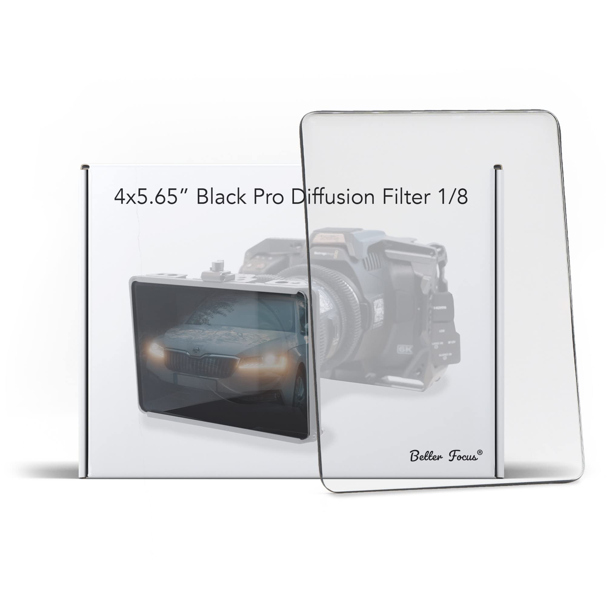4 x 5.65 Cinema Filter for Matte Box (Black Mist 1/8) — image 1