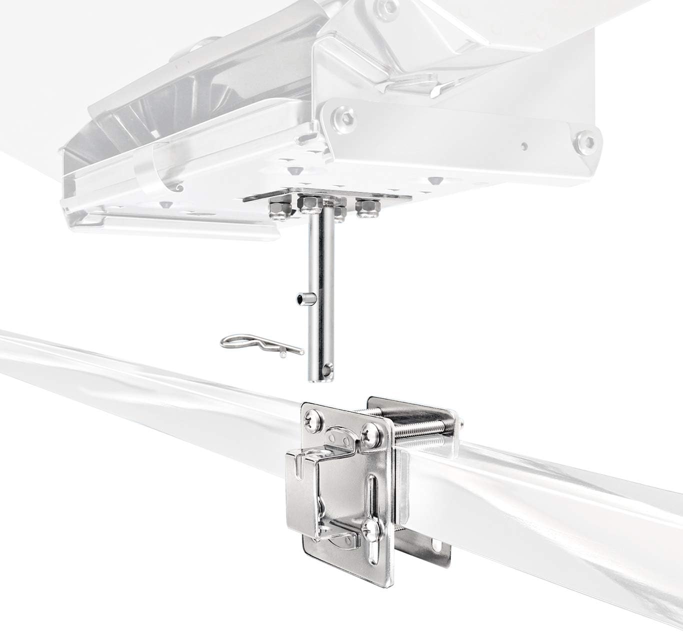 Magma Products, T10-340 Single Square Rail / Vertical Surface Mount : Fishing Rod Racks : Sports & Outdoors