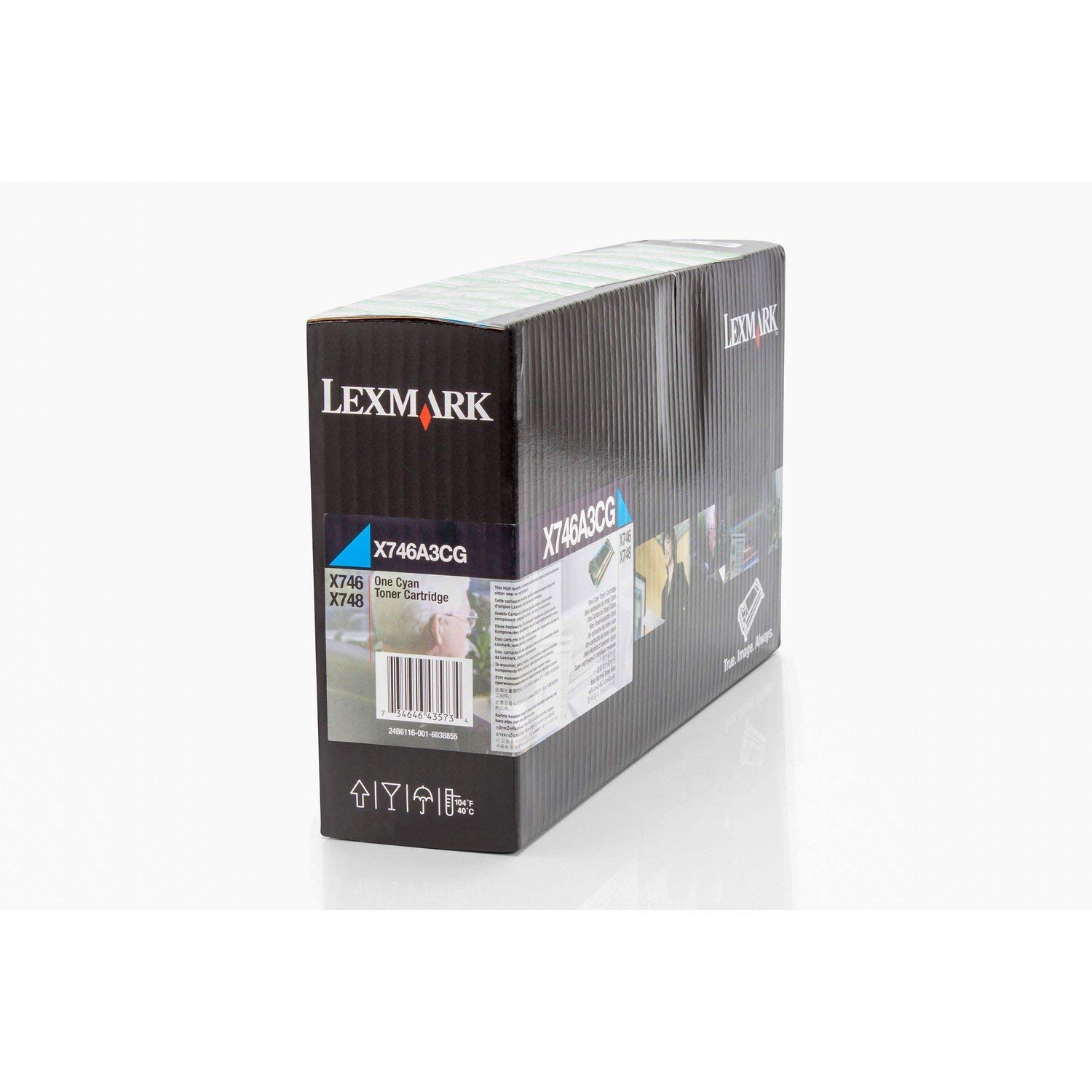 Lexmark X746/X748 Toner Cartridge - Cyan