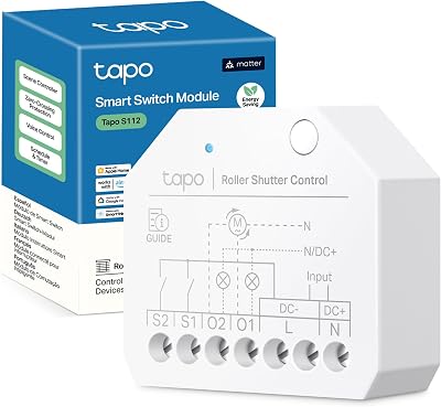 Tapo S112 2 Channel WiFi Bluetooth Smart Relay Switch Matter Compatible