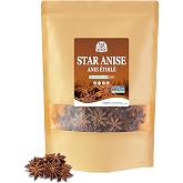 52USA Star Anise Seeds, Non-GMO Verified, Anise Star Whole, Resealable Bag | Aromatic Chinese Star Anise for Baking and Tea, Pho Broth, Mulled Wine, Braising Meat, Anis Estrella 4oz, All Natural Spice