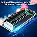 Widewing SCSI SCA 80Pin to 68Pin to 50Pin IDE Hard Disk Adapter Converter Card Board