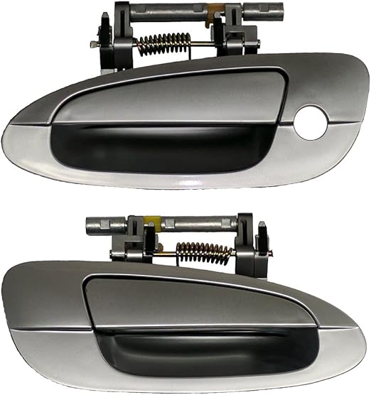 New AD AutoParts Front Exterior Door Handle Set for 2002