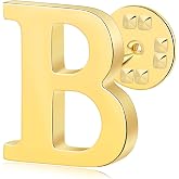 Letter Pins Brooch for Men Women Suit Collar Pins Custom Gold Initial A-Z | Suit Pins Lapel Pin For Men Mens, Custom Cowboy Hat Pins For Men, Initial Pin Personalized Lapel Pins, Gold Suit Accessories