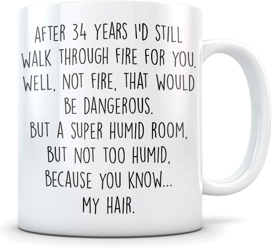 34 year anniversary gift for husband